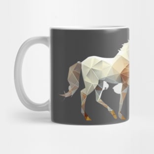 geometric horse Mug